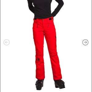 North Face Winter pants fiery red « M »